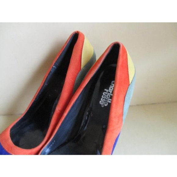 *Lady Gay Royal Blue Vintage Gathere Tapered Scallop Pinched Hem Nylon Gloves - Picture 7 of 8